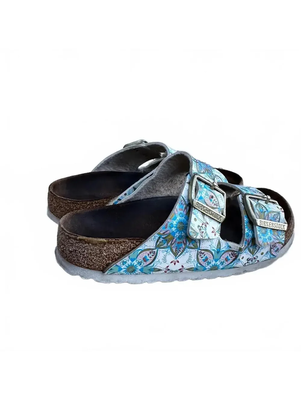 Birkenstock Birko Flor ARIZONA Boho Flowers White 38 1015280